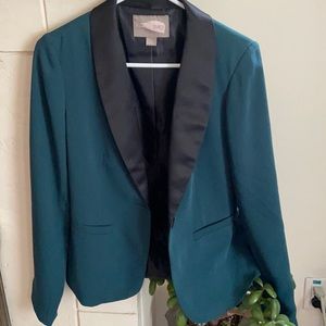 Love21 (Forever 21) green tuxedo blazer in S! Never worn.